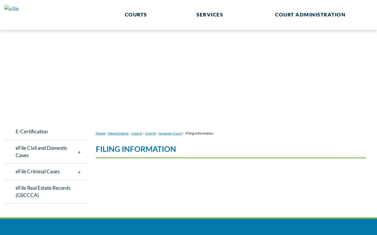 Henry County filing information