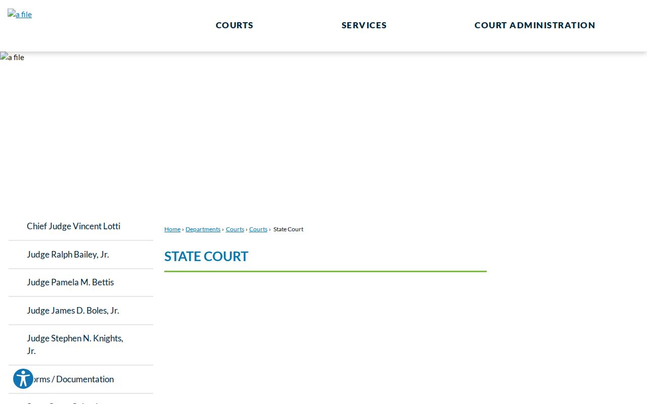 Henry County criminal court docket State Court page